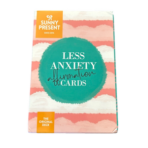 Affirmation Cards Original Deck Less Anxiety